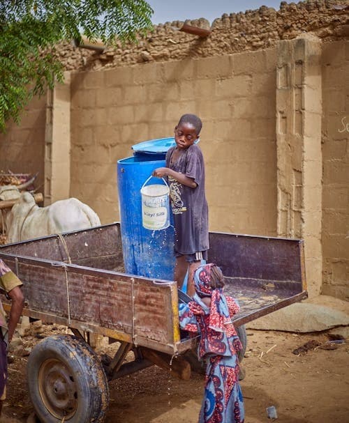 Their sacrifice is wasted if the water they carry home is contaminated